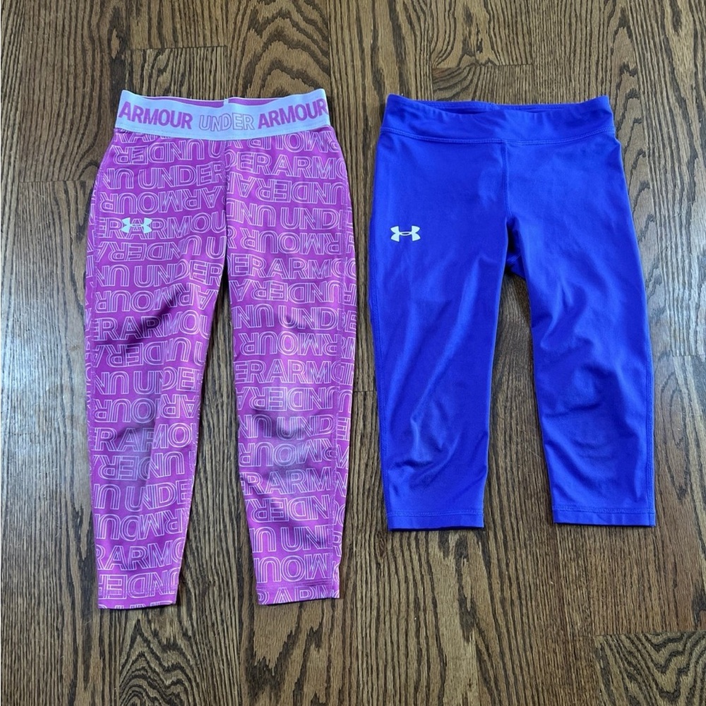 YSM crop under armour pants